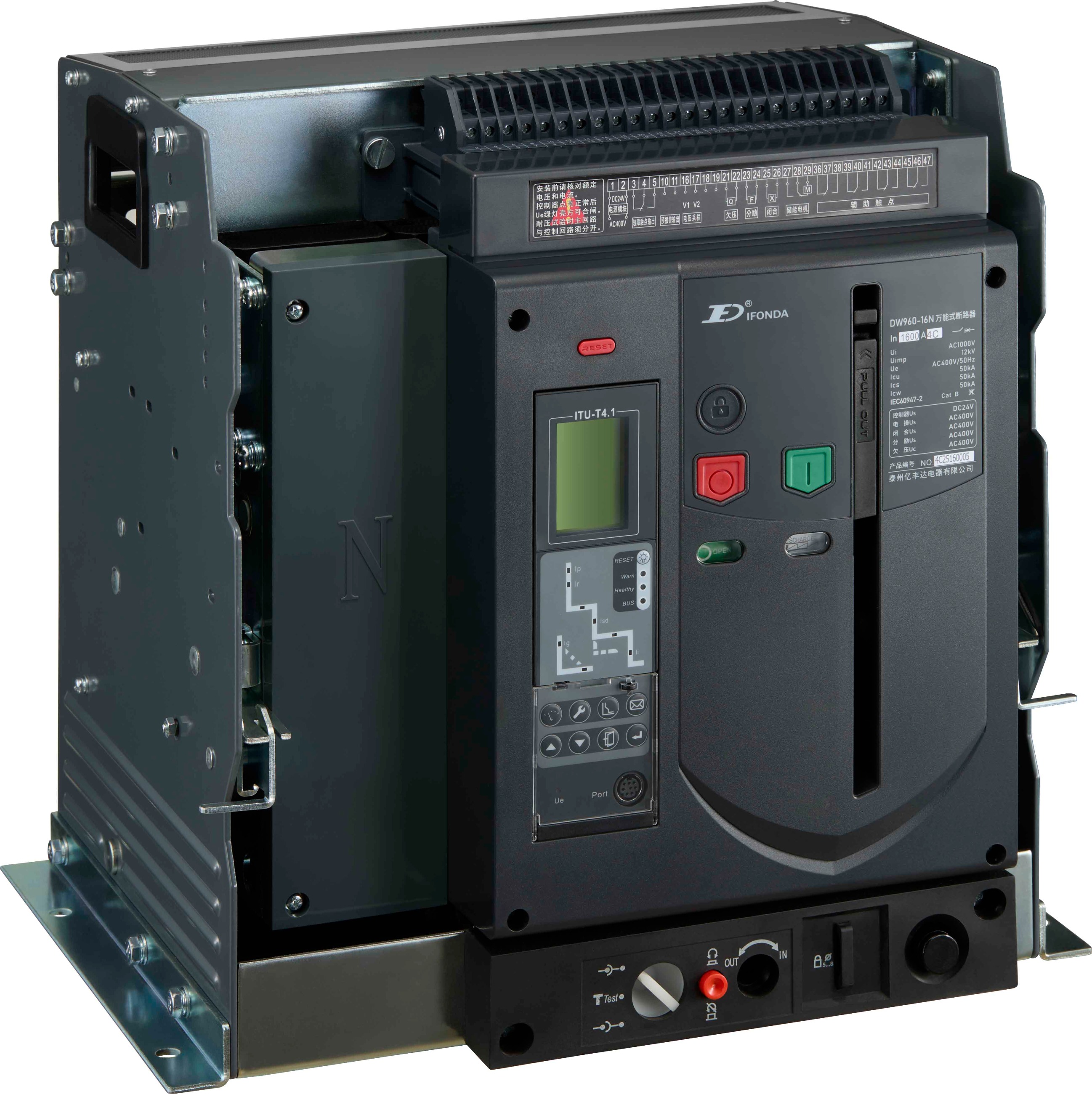 DW960-16N T4.1 四极抽屉式